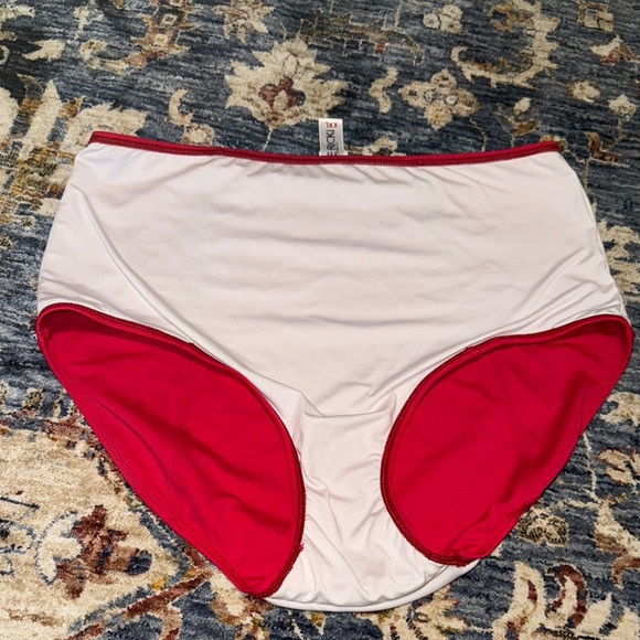 LIME RICKI Swimwear Women’s High-Waisted Swim Bottoms 2XL STYLE LR-637 RED - Picture 11 of 11